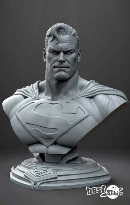 Superman Bust STL