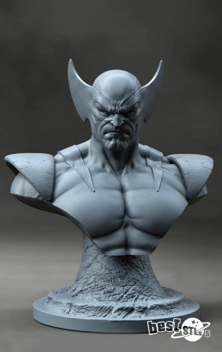 Wolverine Bust STL