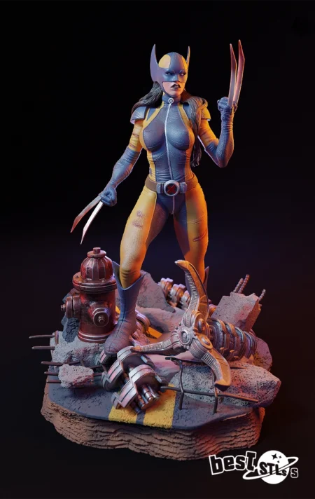 X-23 NSFW STL Adult Marvel Inspired 3D Print Model