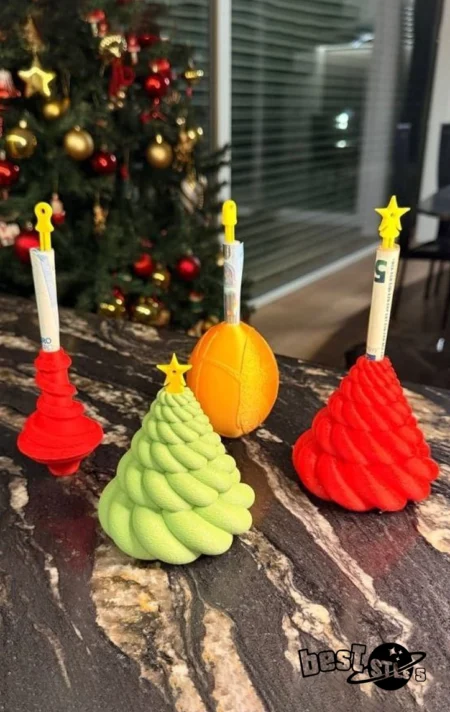 Christmas Ornaments Money Holder STL