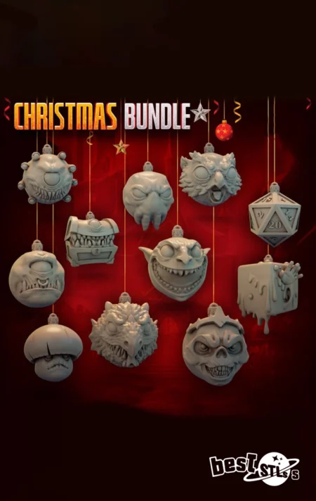 Christmas Tree Decoration Bundle STL