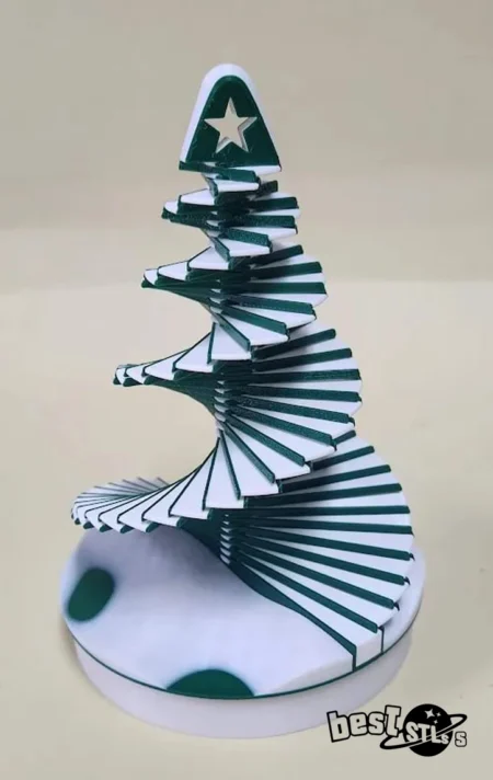 Christmas Tree Geared STL