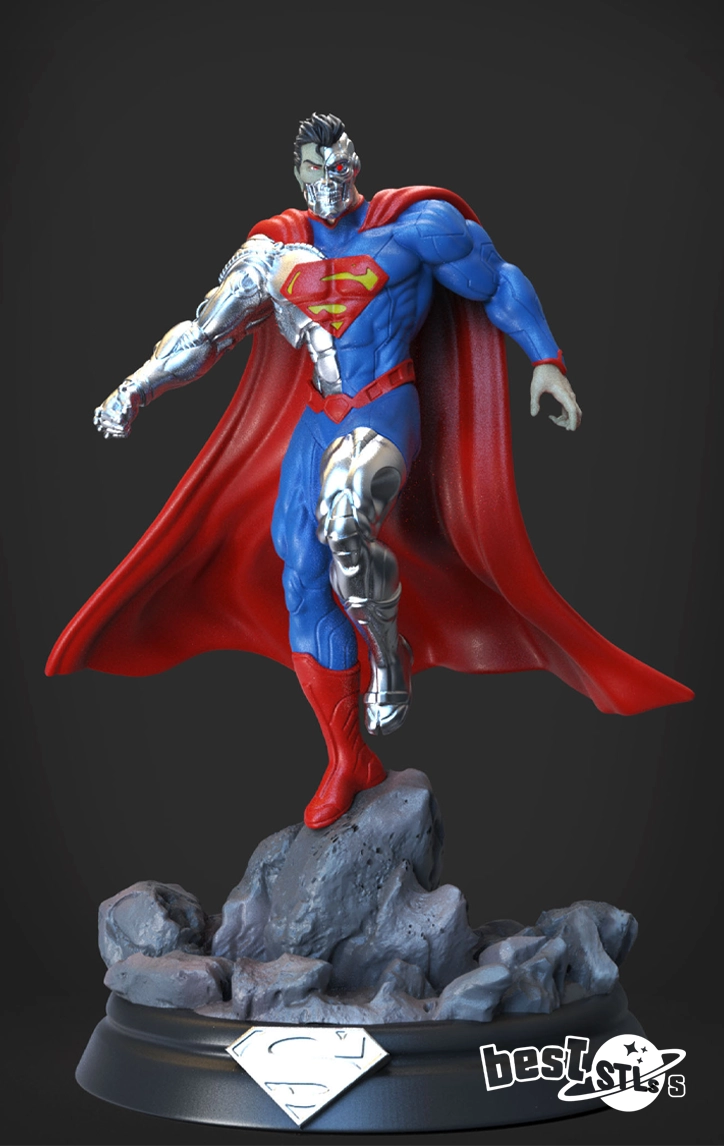 Cyborg Superman STL