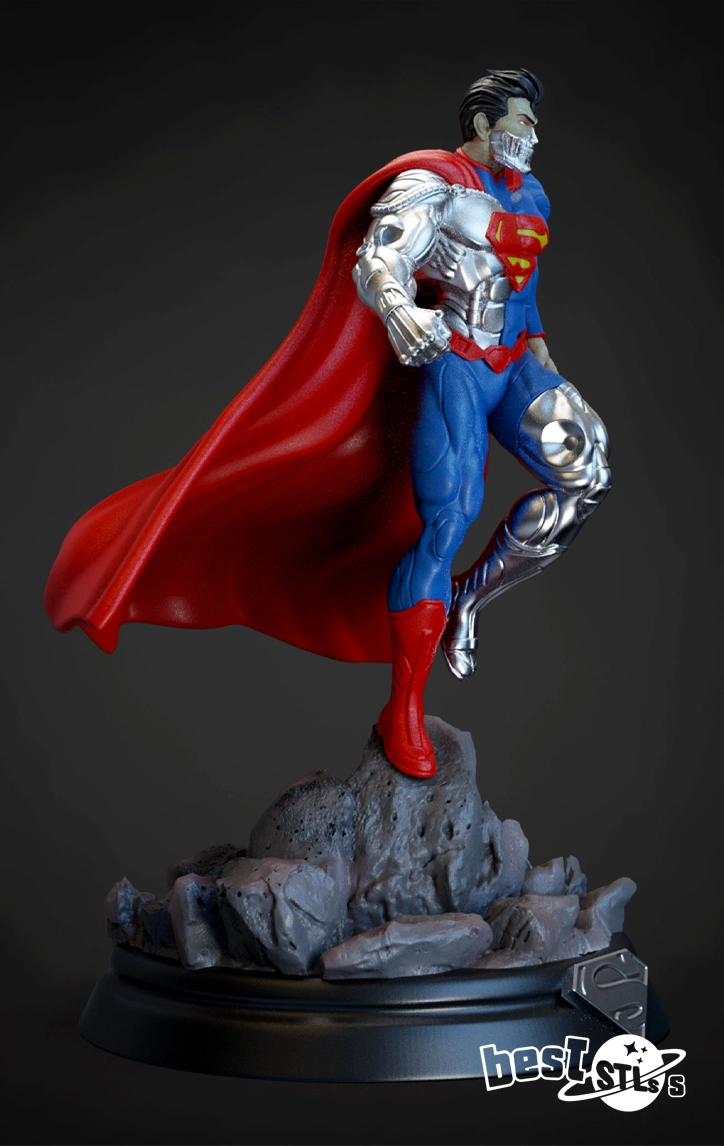 Cyborg Superman STL