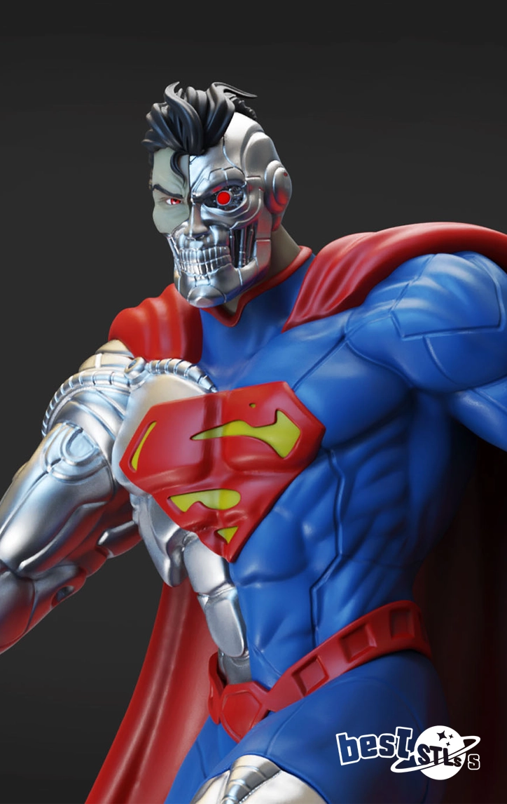 Cyborg Superman STL