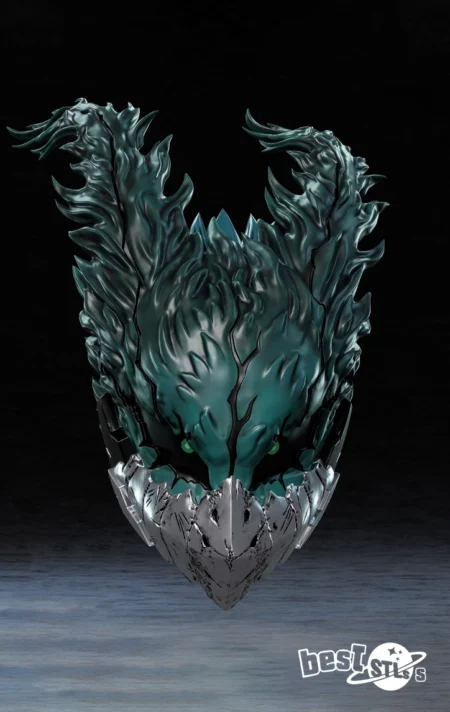 Dark Deku Mask STL 3D Print Model