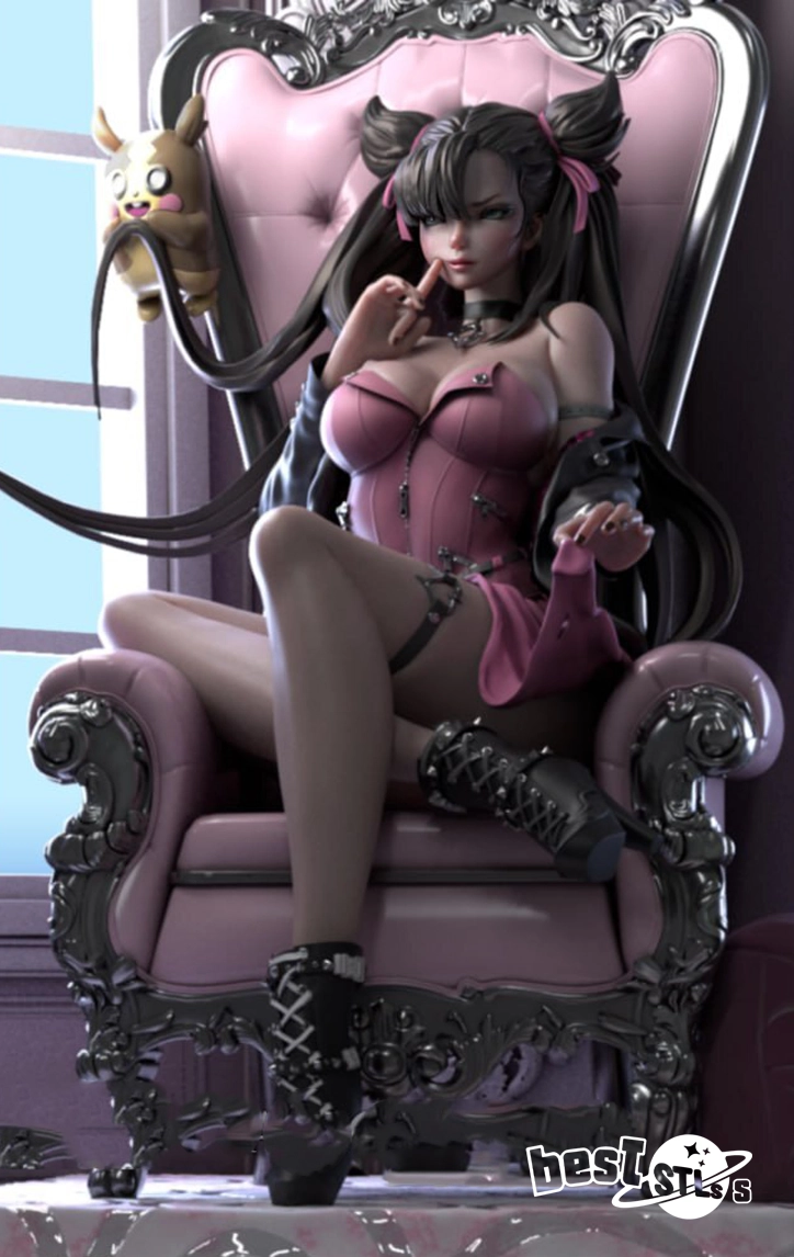 Marnie Pokemon NSFW STL 3D Print Model - Image 4