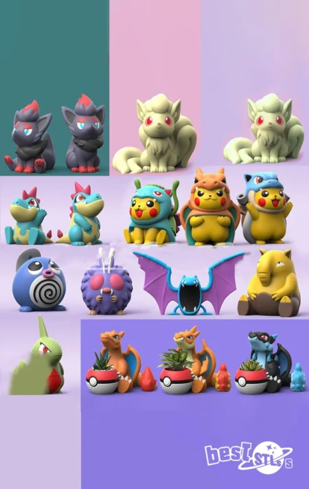 Pokemon Pack STL