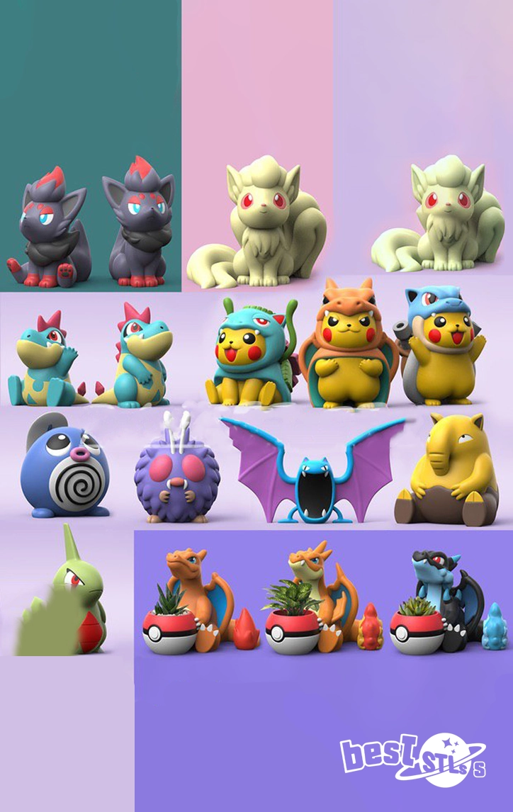 Pokemon Pack STL