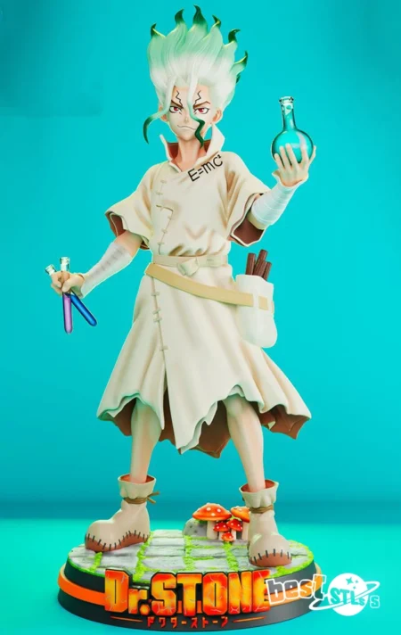 Senku Ishigami STL 3D Print Model