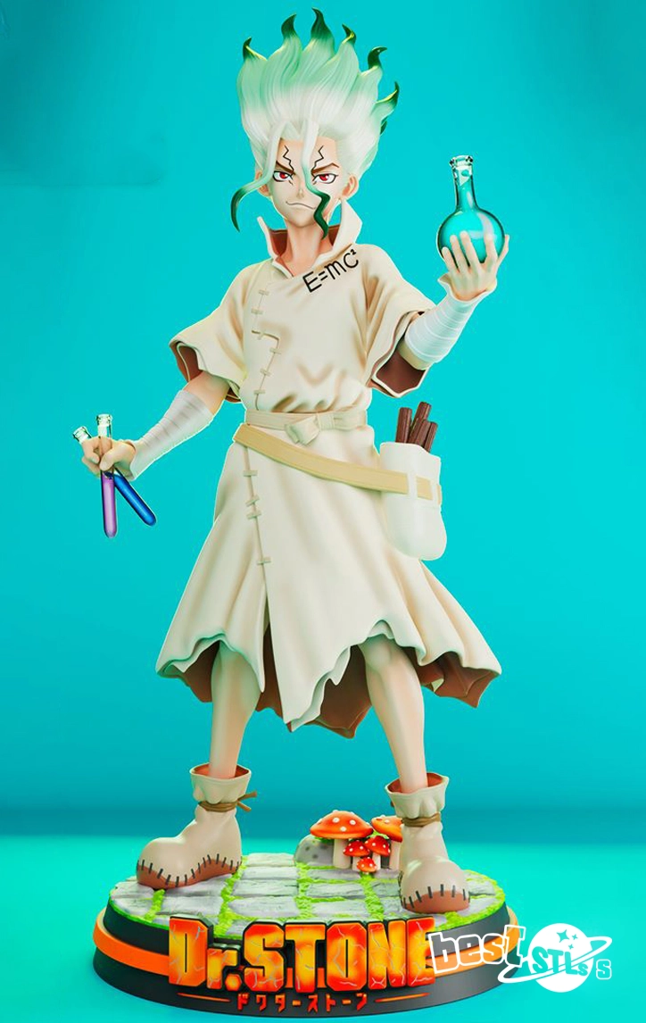 Senku Ishigami STL 3D Print Model