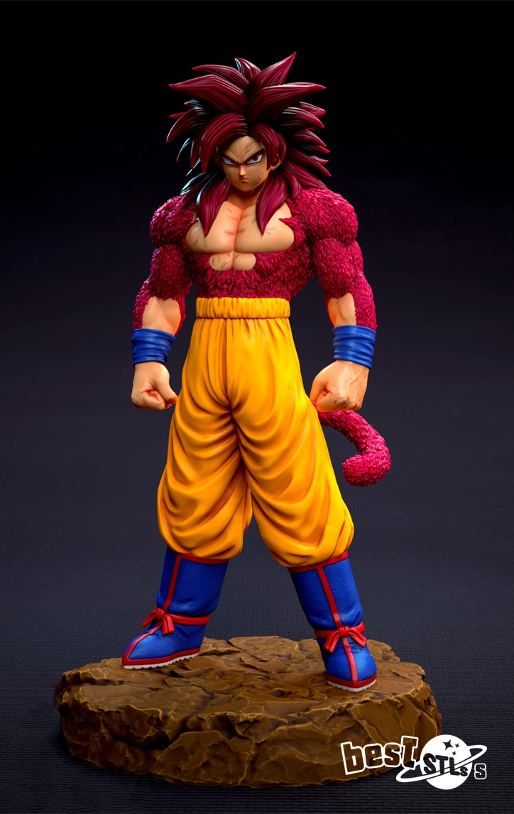 Son Goku SSJ4 Daima STL