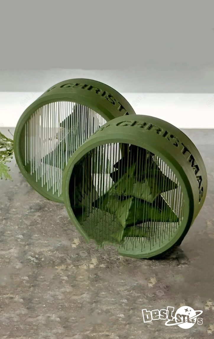 Suspended Christmas Tree STL