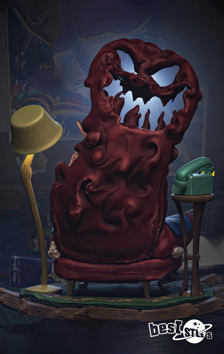 Courage The Cowardly Dog STL