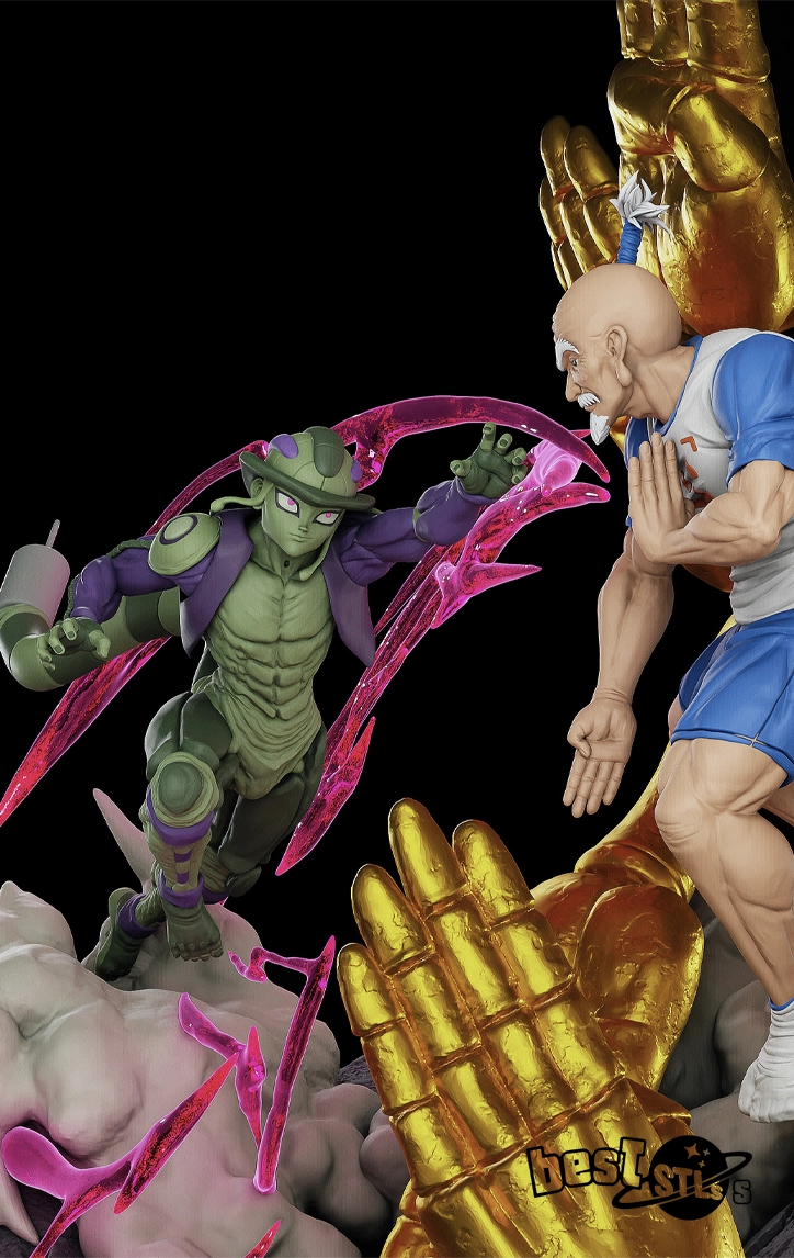 Meruem vs Netero STL