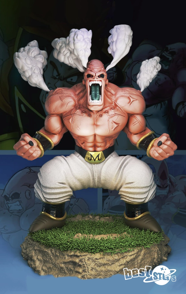 Majin Buu STL 3D Print Model