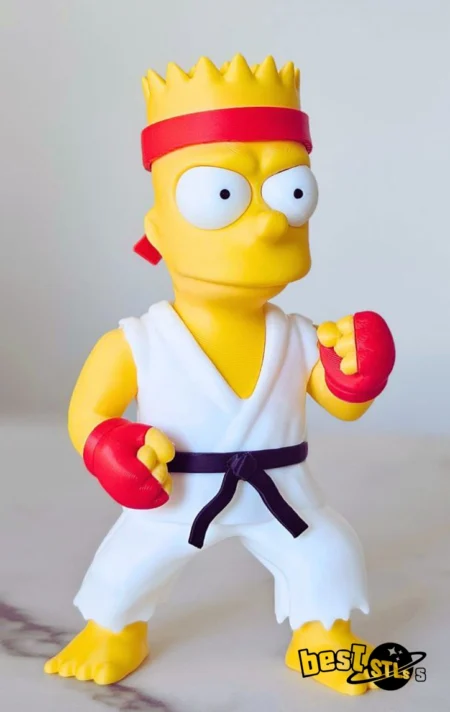 Street Fighter Bart STL