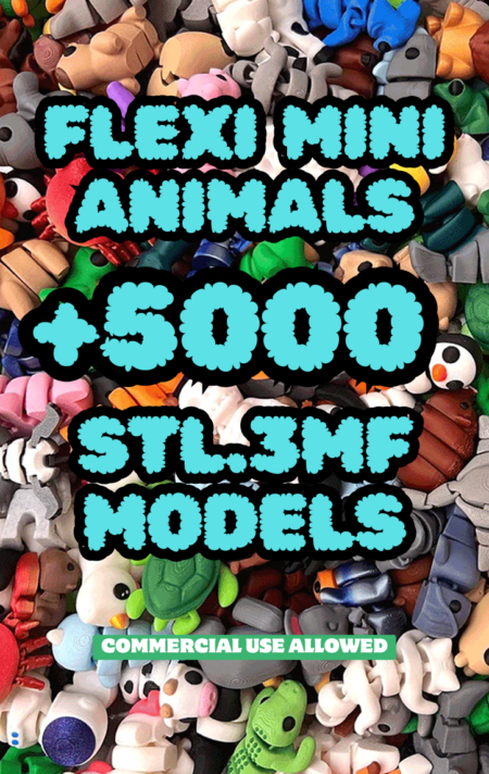 Flexi Mini Animal STL