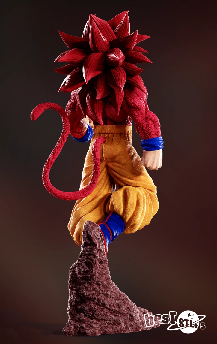 Goku SSJ4 Daima STL 3D Print Model - Image 3