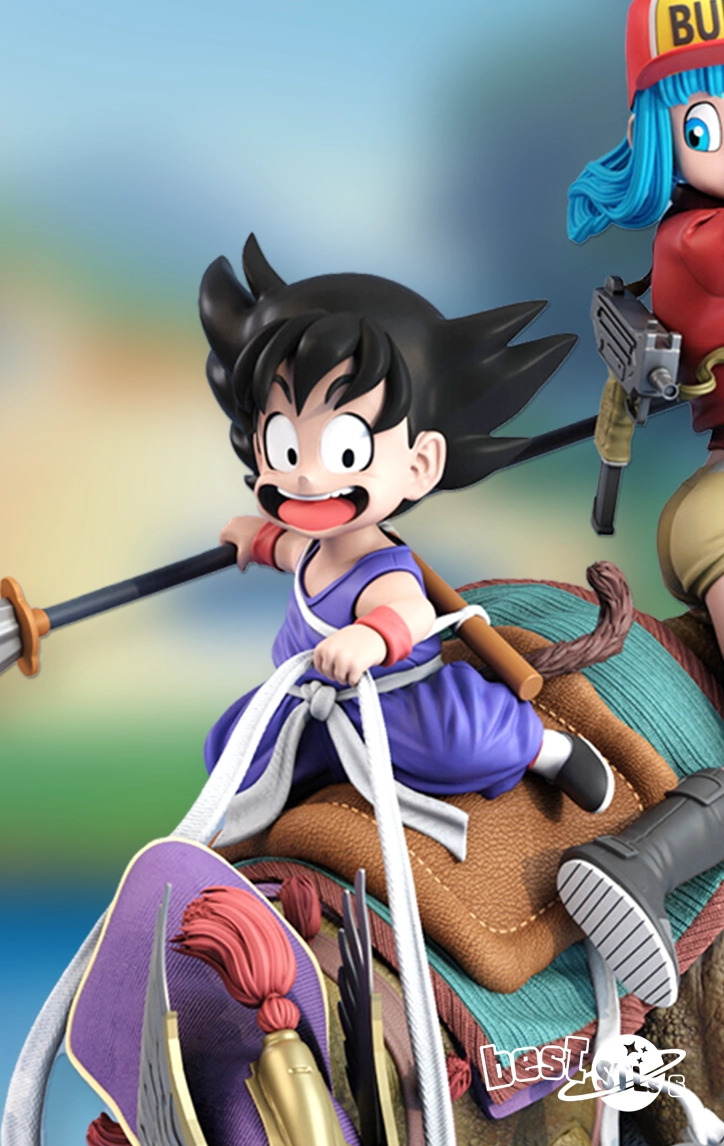 Goku and Bulma STL