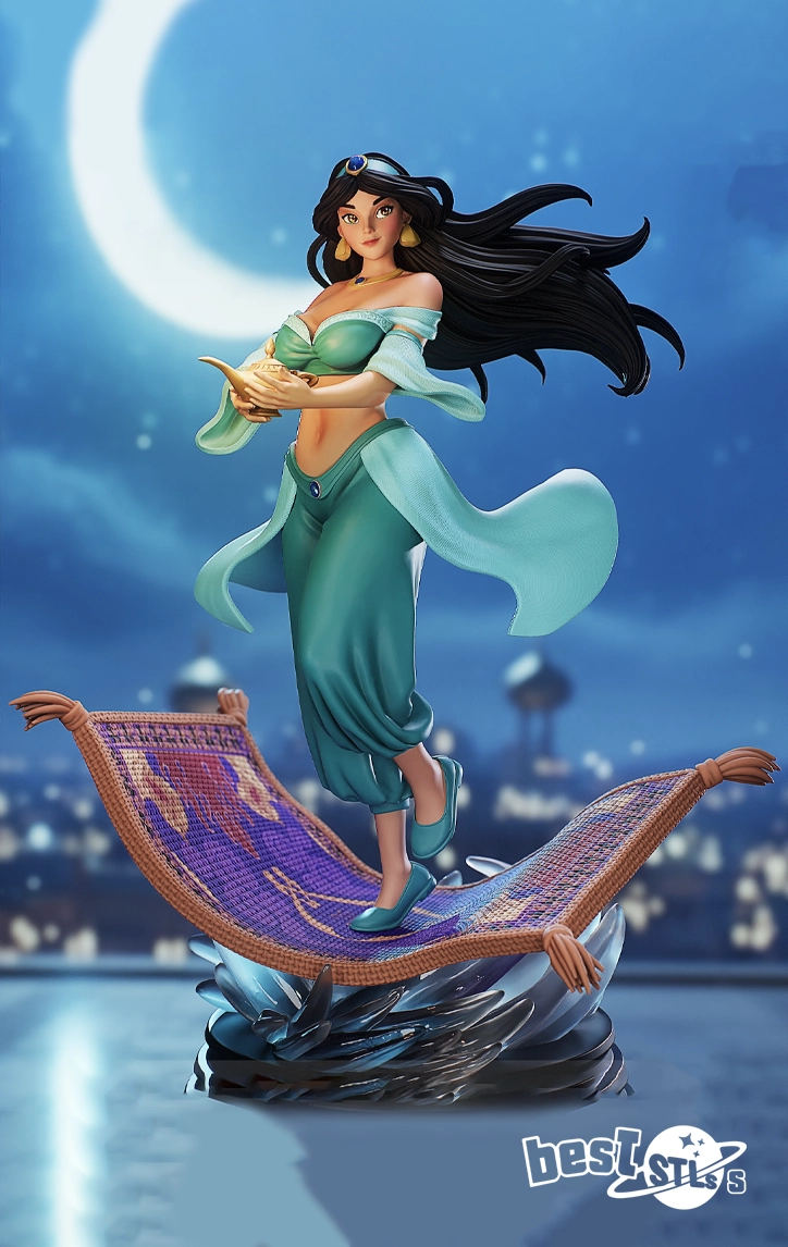 Jasmine Aladdin NSFW STL