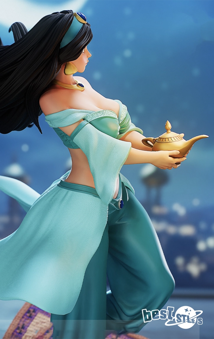Jasmine Aladdin NSFW STL