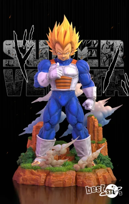 Super Vegeta STL 3D Print Model