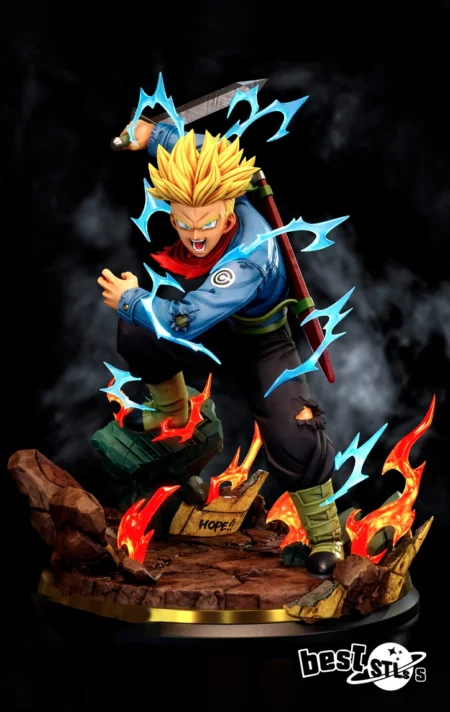 Trunks Dragon Ball STL 3D Print Model