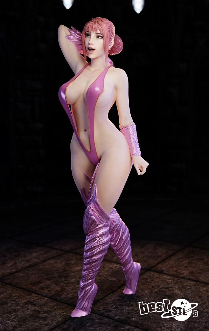 Ember Fire Girl NSFW STL