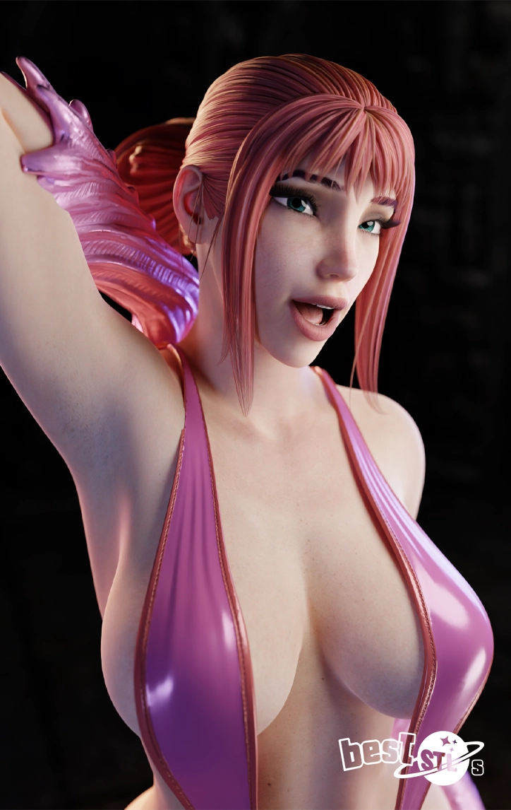 Ember Fire Girl NSFW STL