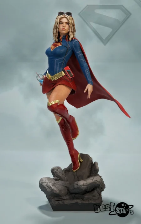 Supergirl STL 3D Print Model