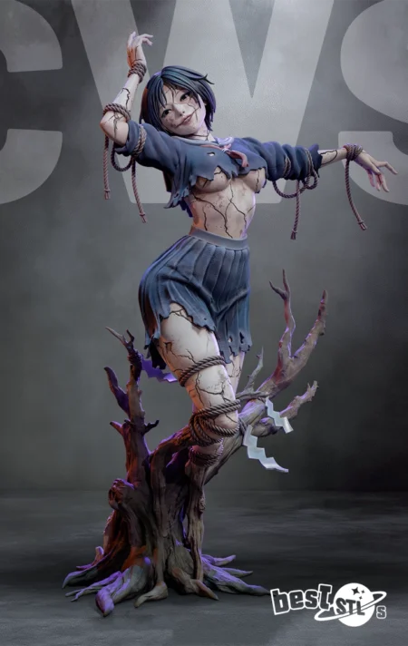 Ayakakashi Spirit Girl STL
