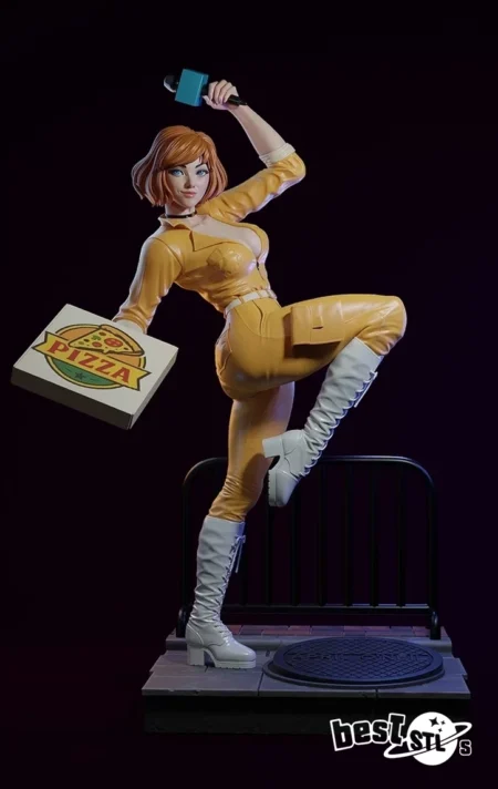 April O'Neil NSFW STL