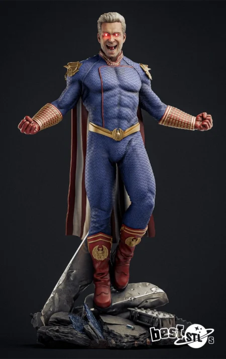 Homelander STL 3D Print Model