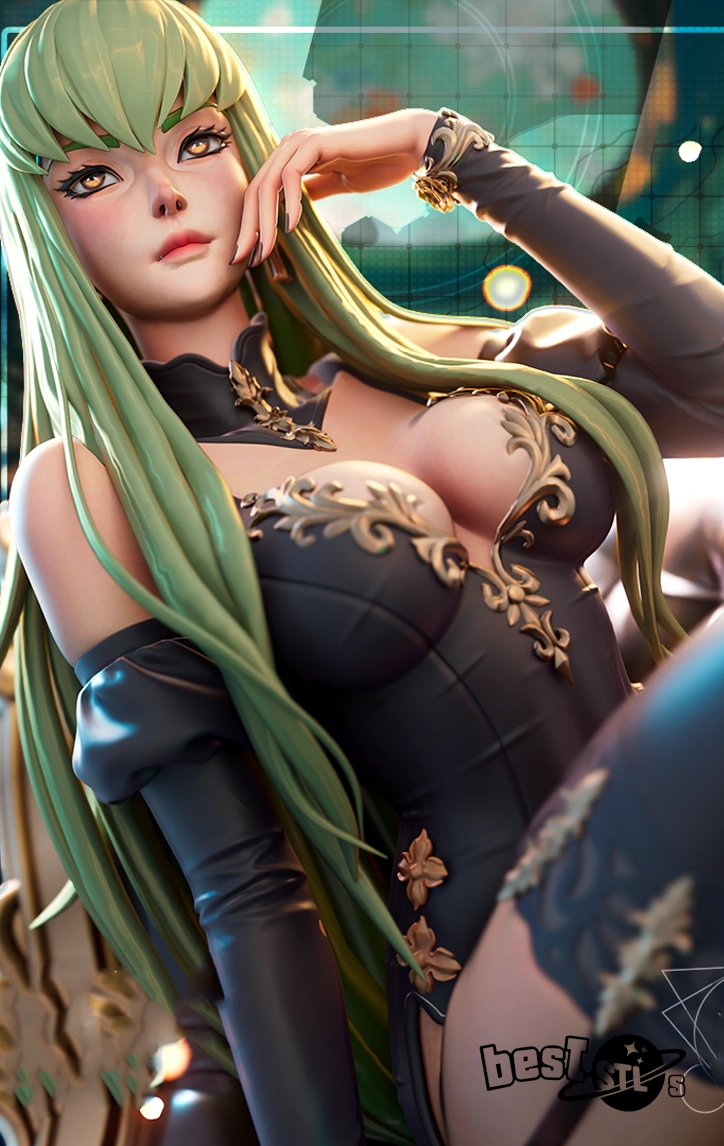Code Geass C.C. STL