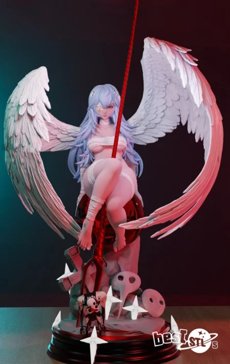 Rei Ayanami NSFW STL 3D Print Model