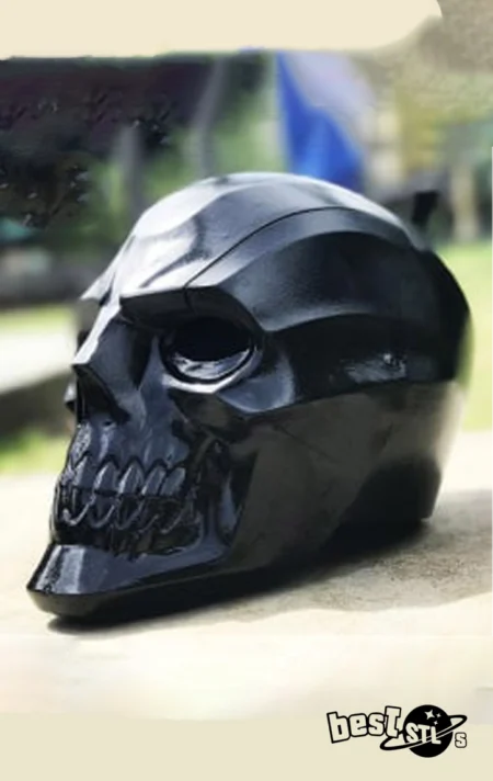 Black Mask Helmet 3D Print Figure