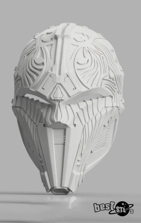 Sith Acolyte Helmet 3D Print Figure